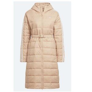 Adidas long puffer coat